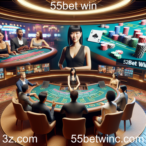 A Experiência Imersiva do Cassino Ao Vivo no 55bet win